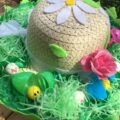 girl's bonnet hat for easter